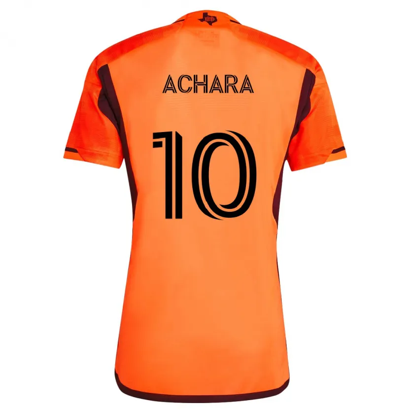 Danxen Kinder Ifunanyachi Achara #10 Orange Schwarz Heimtrikot Trikot 2024/25 T-Shirt Schweiz