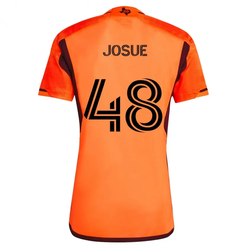 Danxen Kinder Josué Souza #48 Orange Schwarz Heimtrikot Trikot 2024/25 T-Shirt Schweiz