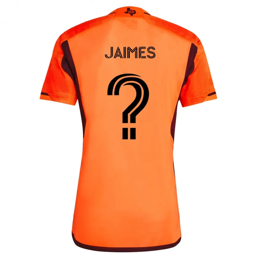 Danxen Kinder Angel Jaimes #0 Orange Schwarz Heimtrikot Trikot 2024/25 T-Shirt Schweiz