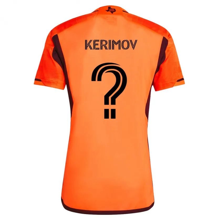 Danxen Kinder Roman Kerimov #0 Orange Schwarz Heimtrikot Trikot 2024/25 T-Shirt Schweiz