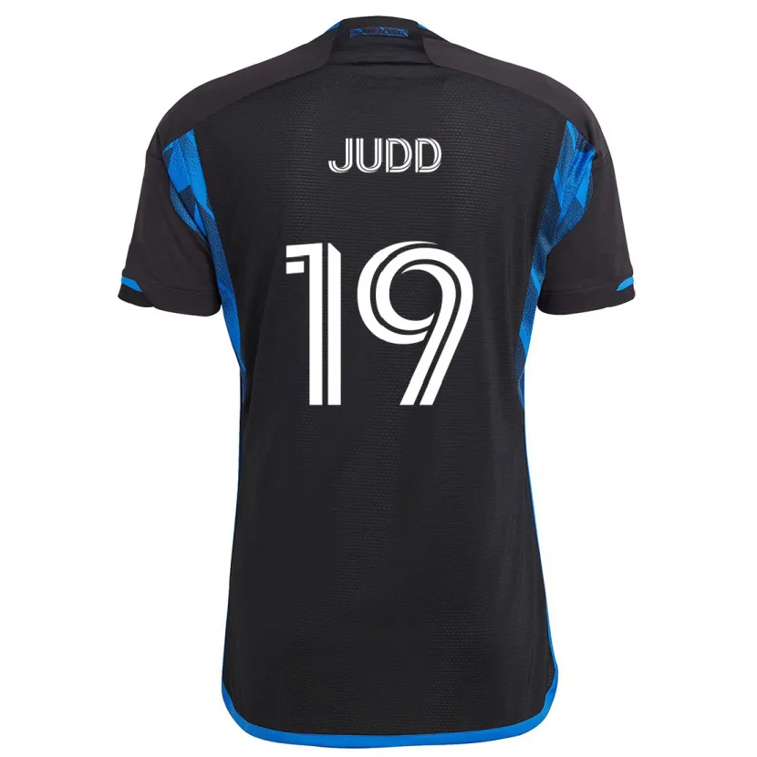 Danxen Kinder Preston Judd #19 Blau Schwarz Heimtrikot Trikot 2024/25 T-Shirt Schweiz