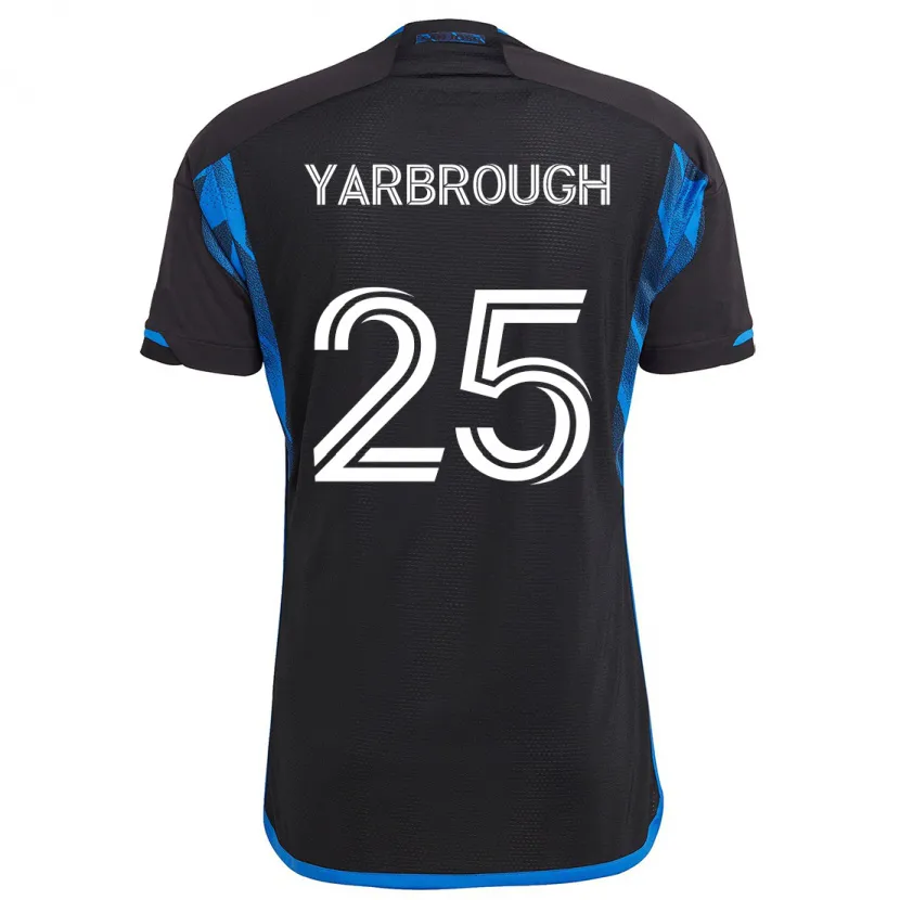 Danxen Kinder William Yarbrough #25 Blau Schwarz Heimtrikot Trikot 2024/25 T-Shirt Schweiz