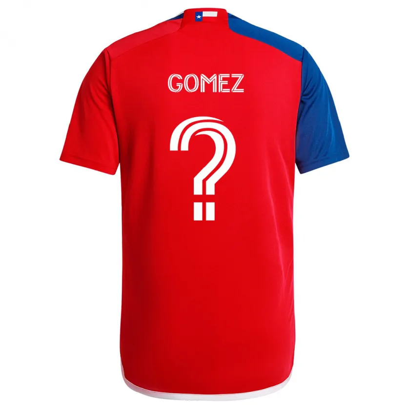 Danxen Kinder Victor Gomez #0 Blau Rot Heimtrikot Trikot 2024/25 T-Shirt Schweiz