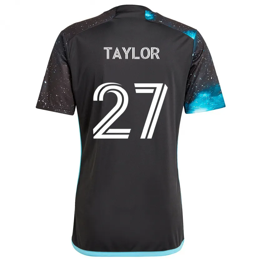 Danxen Kinder D.j. Taylor #27 Schwarz Blau Heimtrikot Trikot 2024/25 T-Shirt Schweiz