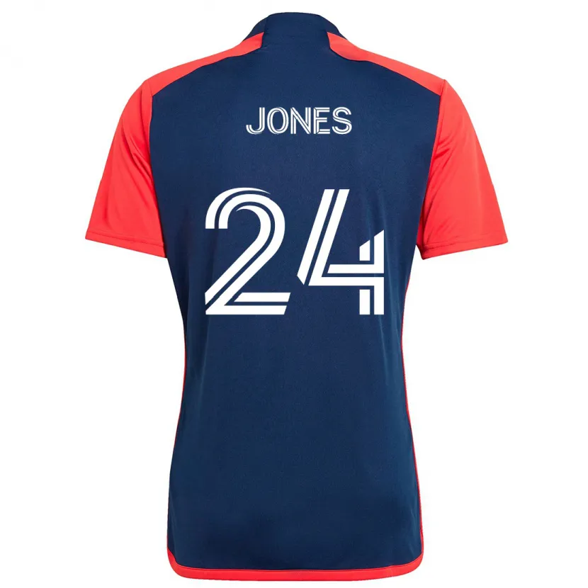 Danxen Kinder Dejuan Jones #24 Blau Rot Heimtrikot Trikot 2024/25 T-Shirt Schweiz