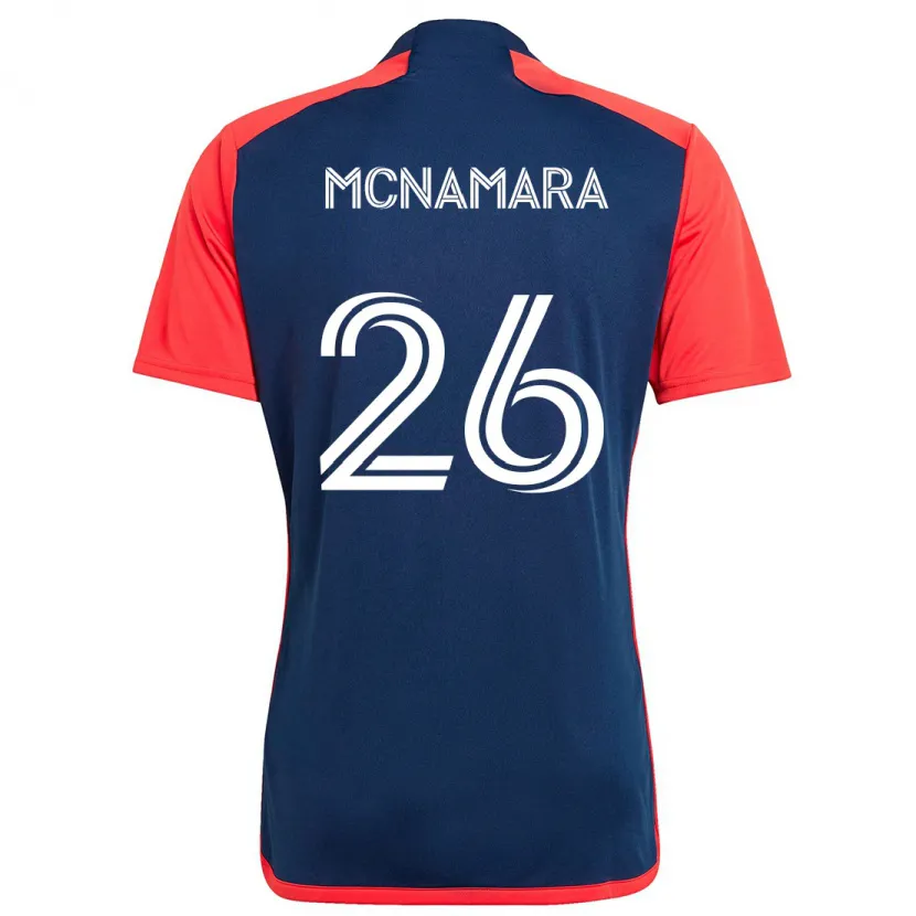 Danxen Kinder Tommy Mcnamara #26 Blau Rot Heimtrikot Trikot 2024/25 T-Shirt Schweiz