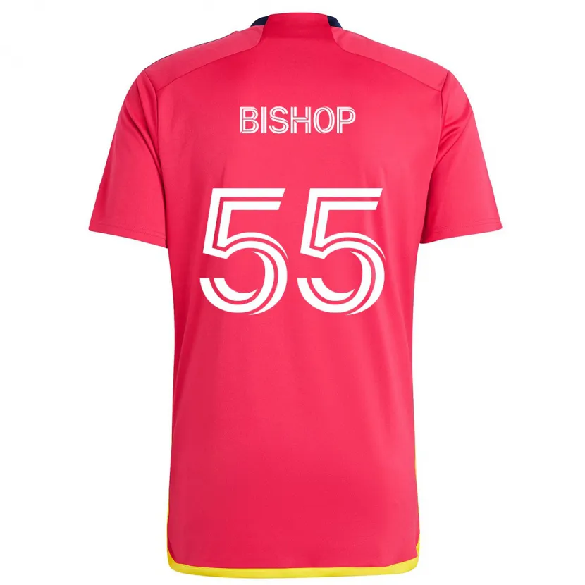 Danxen Kinder Nick Bishop #55 Rot Blau Heimtrikot Trikot 2024/25 T-Shirt Schweiz