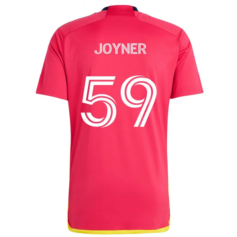 Danxen Kinder Mykhi Joyner #59 Rot Blau Heimtrikot Trikot 2024/25 T-Shirt Schweiz