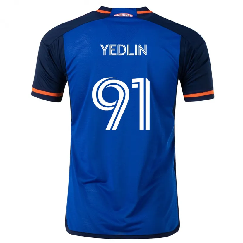 Danxen Kinder Deandre Yedlin #91 Blau Weiss Heimtrikot Trikot 2024/25 T-Shirt Schweiz