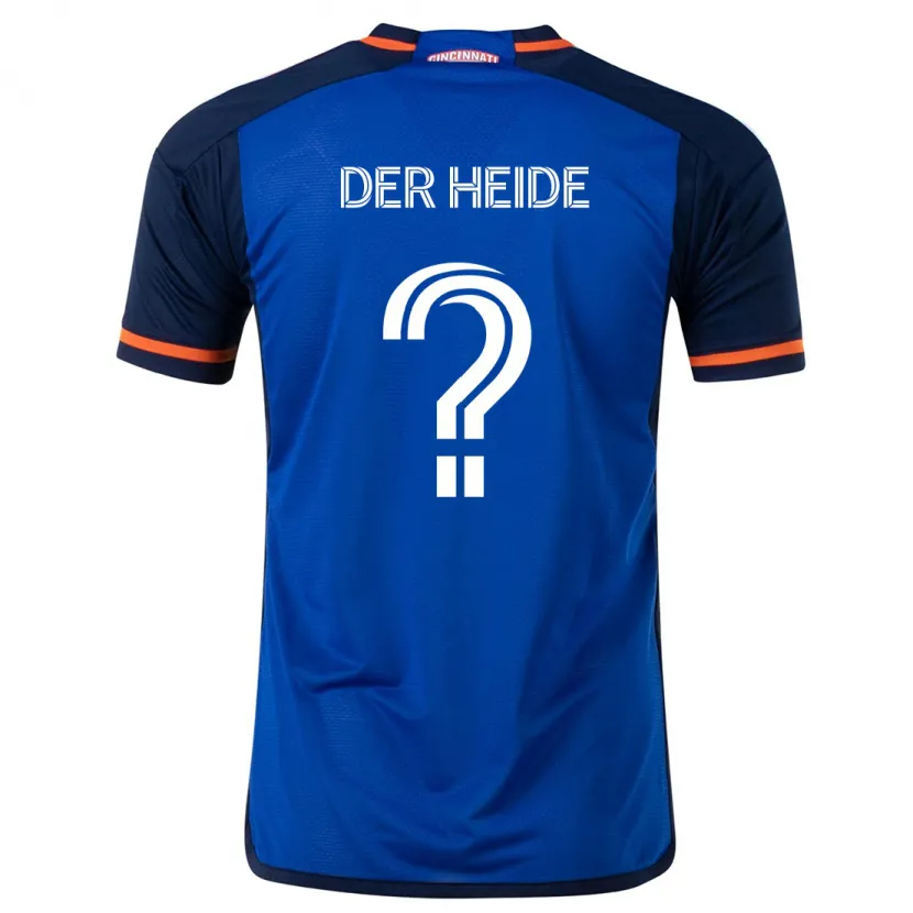 Danxen Kinder Dimas Van Der Heide #0 Blau Weiss Heimtrikot Trikot 2024/25 T-Shirt Schweiz