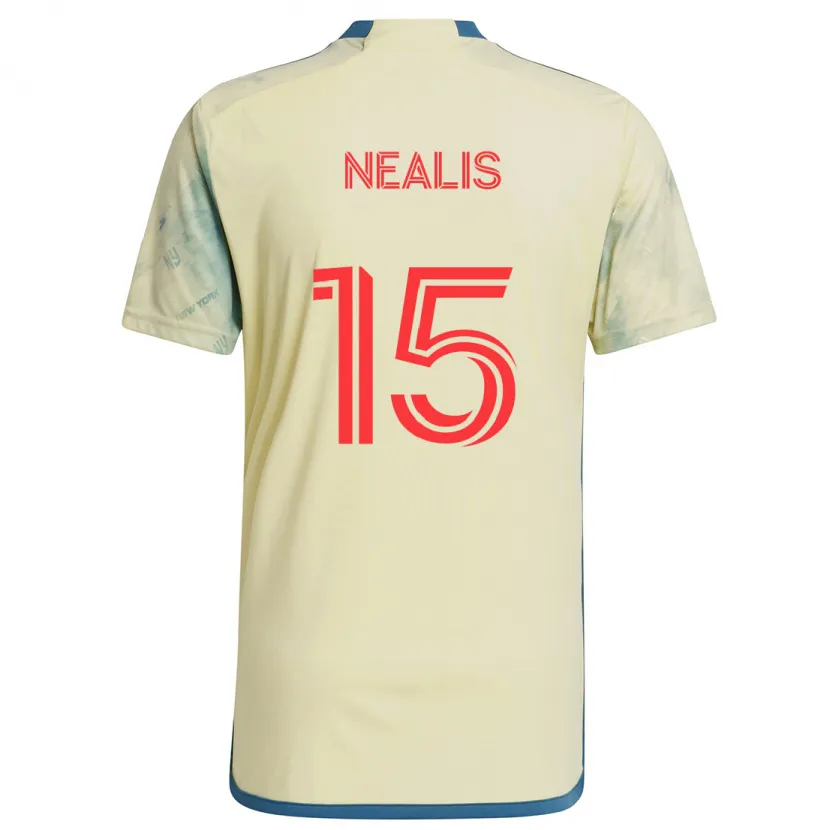 Danxen Kinder Sean Nealis #15 Gelb Rot Blau Heimtrikot Trikot 2024/25 T-Shirt Schweiz