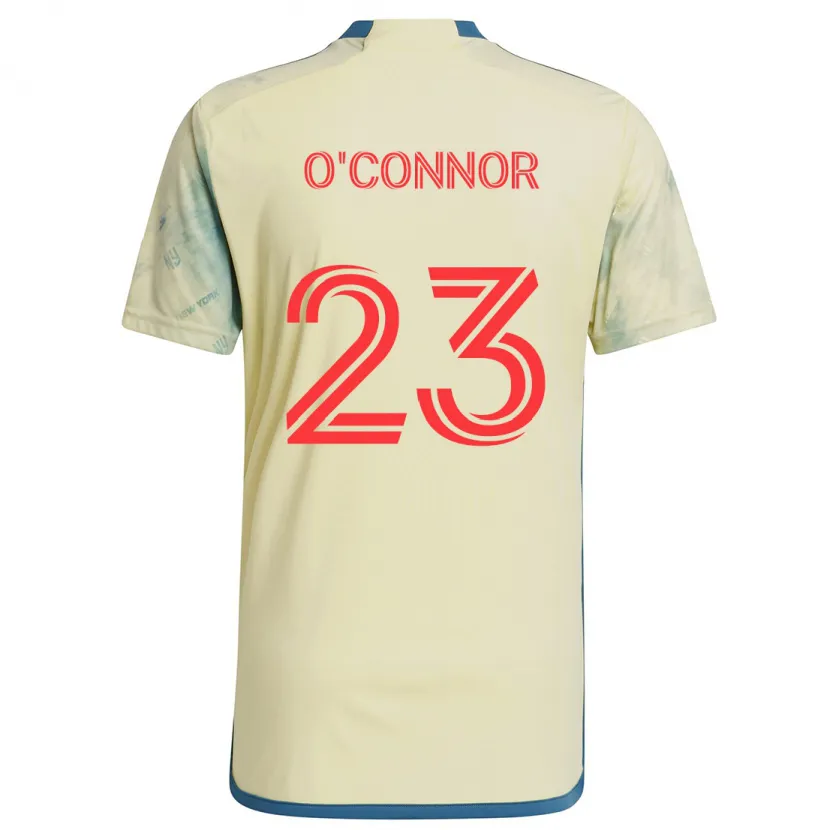 Danxen Kinder Aidan O'connor #23 Gelb Rot Blau Heimtrikot Trikot 2024/25 T-Shirt Schweiz