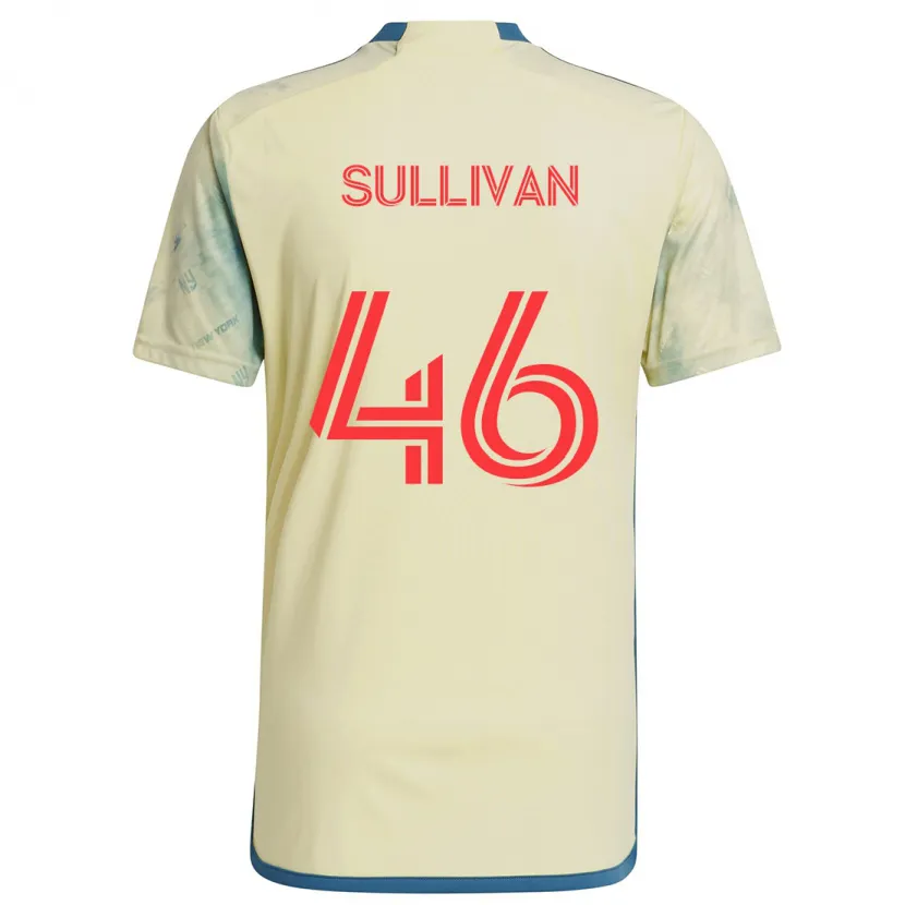 Danxen Kinder Dylan Sullivan #46 Gelb Rot Blau Heimtrikot Trikot 2024/25 T-Shirt Schweiz