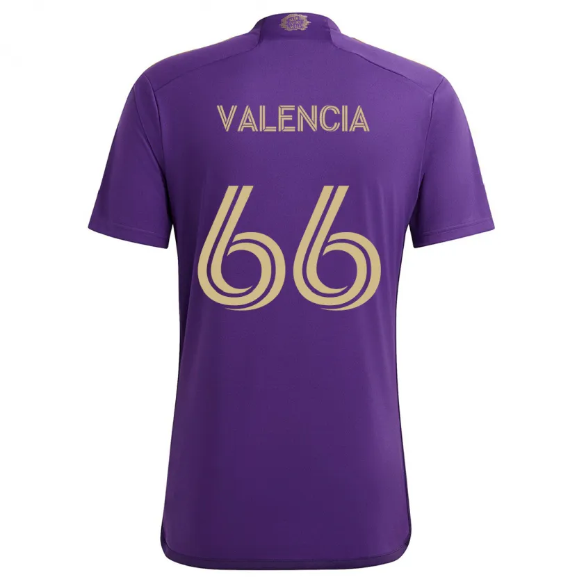 Danxen Kinder Yeiler Valencia #66 Lila Gelb Heimtrikot Trikot 2024/25 T-Shirt Schweiz