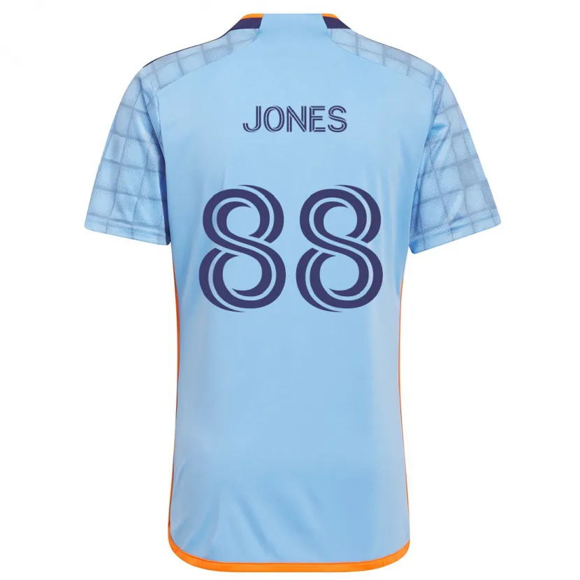 Danxen Kinder Malachi Jones #88 Blau Orange Heimtrikot Trikot 2024/25 T-Shirt Schweiz