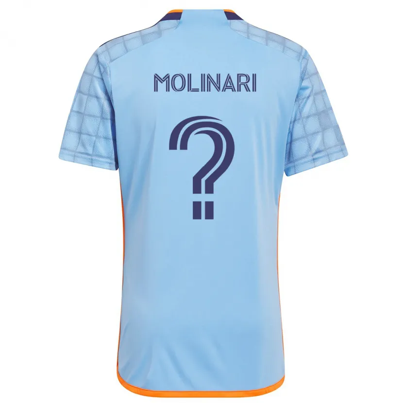 Danxen Kinder Peter Molinari #0 Blau Orange Heimtrikot Trikot 2024/25 T-Shirt Schweiz