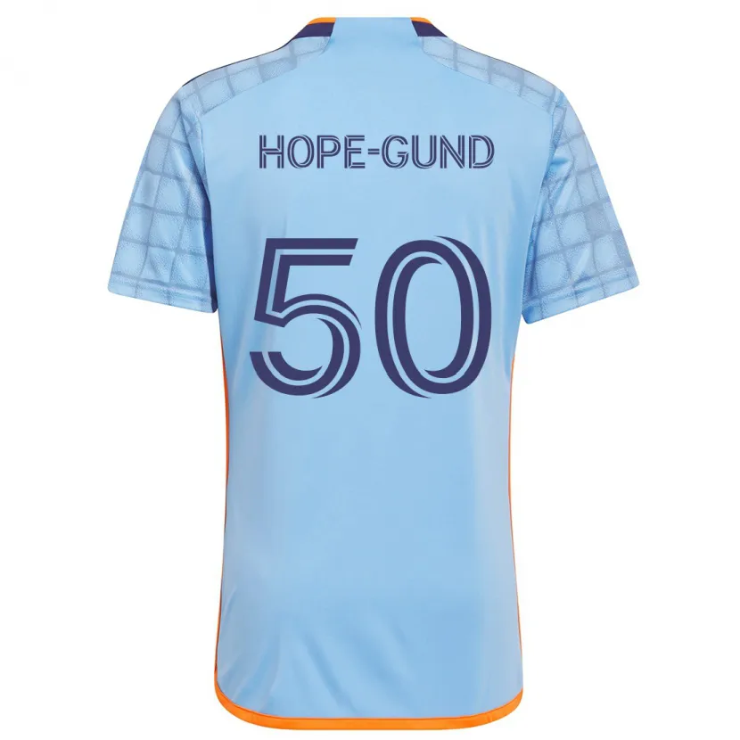 Danxen Kinder Kofi Hope-Gund #50 Blau Orange Heimtrikot Trikot 2024/25 T-Shirt Schweiz