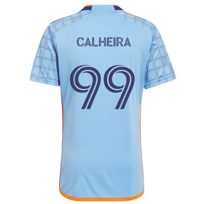 Danxen Kinder Taylor Calheira #99 Blau Orange Heimtrikot Trikot 2024/25 T-Shirt Schweiz