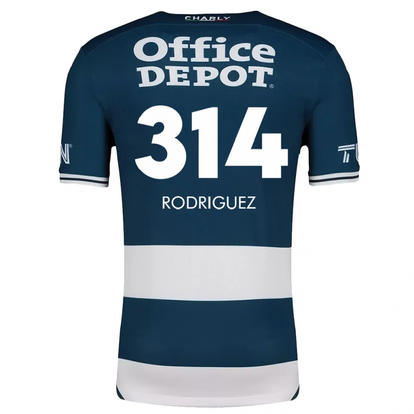 Danxen Kinder Alan Rodríguez #314 Blau Weiss Heimtrikot Trikot 2024/25 T-Shirt Schweiz