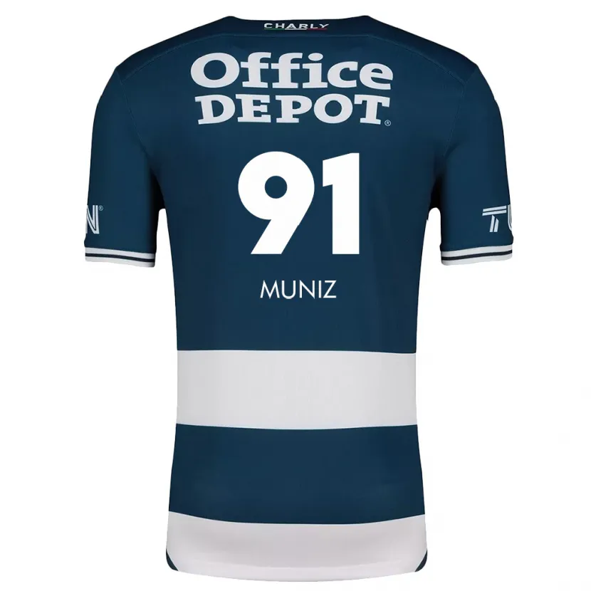 Danxen Kinder Brandon Muñiz #91 Blau Weiss Heimtrikot Trikot 2024/25 T-Shirt Schweiz