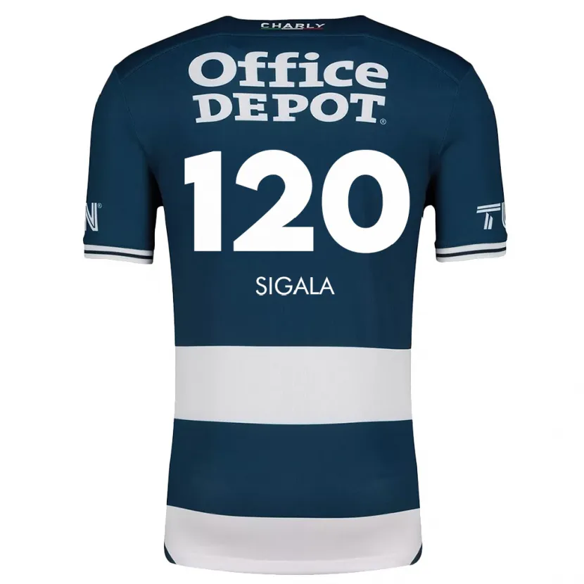 Danxen Kinder Juan Sigala #120 Blau Weiss Heimtrikot Trikot 2024/25 T-Shirt Schweiz
