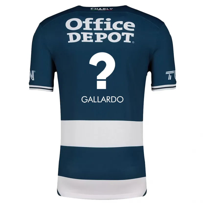 Danxen Kinder Héctor Gallardo #0 Blau Weiss Heimtrikot Trikot 2024/25 T-Shirt Schweiz