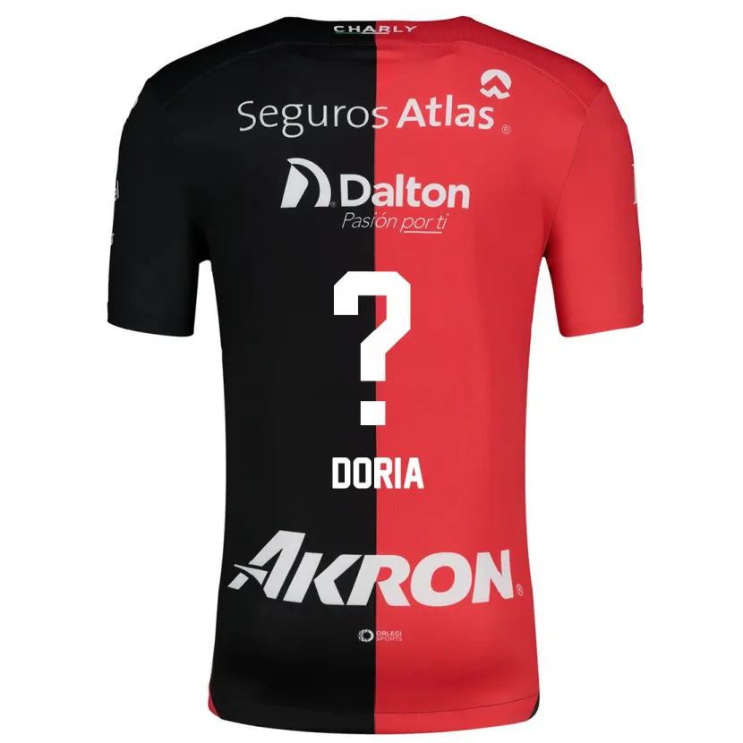 Danxen Kinder Matheus Dória #0 Rot Schwarz Heimtrikot Trikot 2024/25 T-Shirt Schweiz