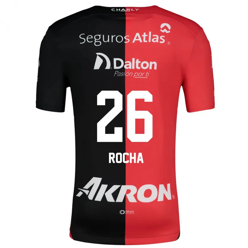 Danxen Kinder Aldo Rocha #26 Rot Schwarz Heimtrikot Trikot 2024/25 T-Shirt Schweiz