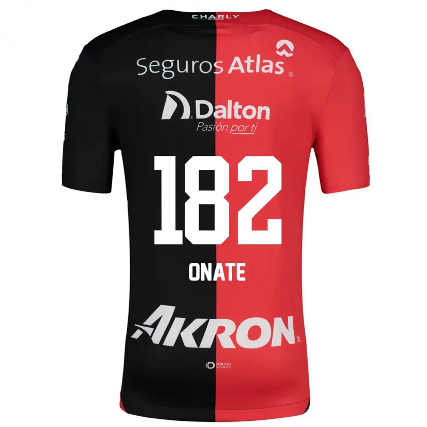 Danxen Kinder Axel Oñate #182 Rot Schwarz Heimtrikot Trikot 2024/25 T-Shirt Schweiz