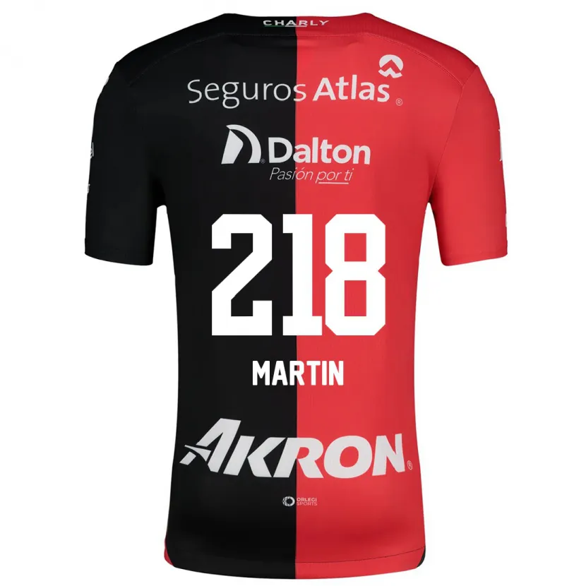 Danxen Kinder Jorge San Martín #218 Rot Schwarz Heimtrikot Trikot 2024/25 T-Shirt Schweiz