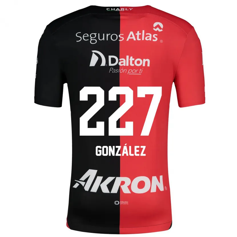 Danxen Kinder Rodolfo González #227 Rot Schwarz Heimtrikot Trikot 2024/25 T-Shirt Schweiz