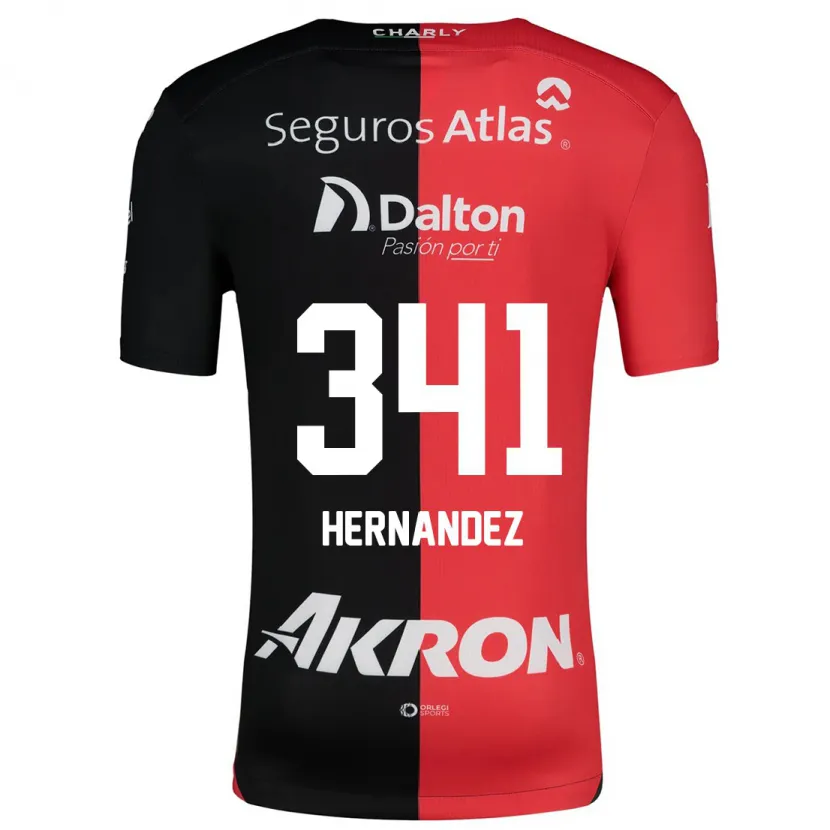 Danxen Kinder Leonardo Hernández #341 Rot Schwarz Heimtrikot Trikot 2024/25 T-Shirt Schweiz