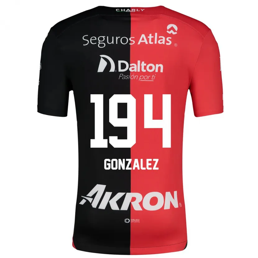 Danxen Kinder Andrés González #194 Rot Schwarz Heimtrikot Trikot 2024/25 T-Shirt Schweiz