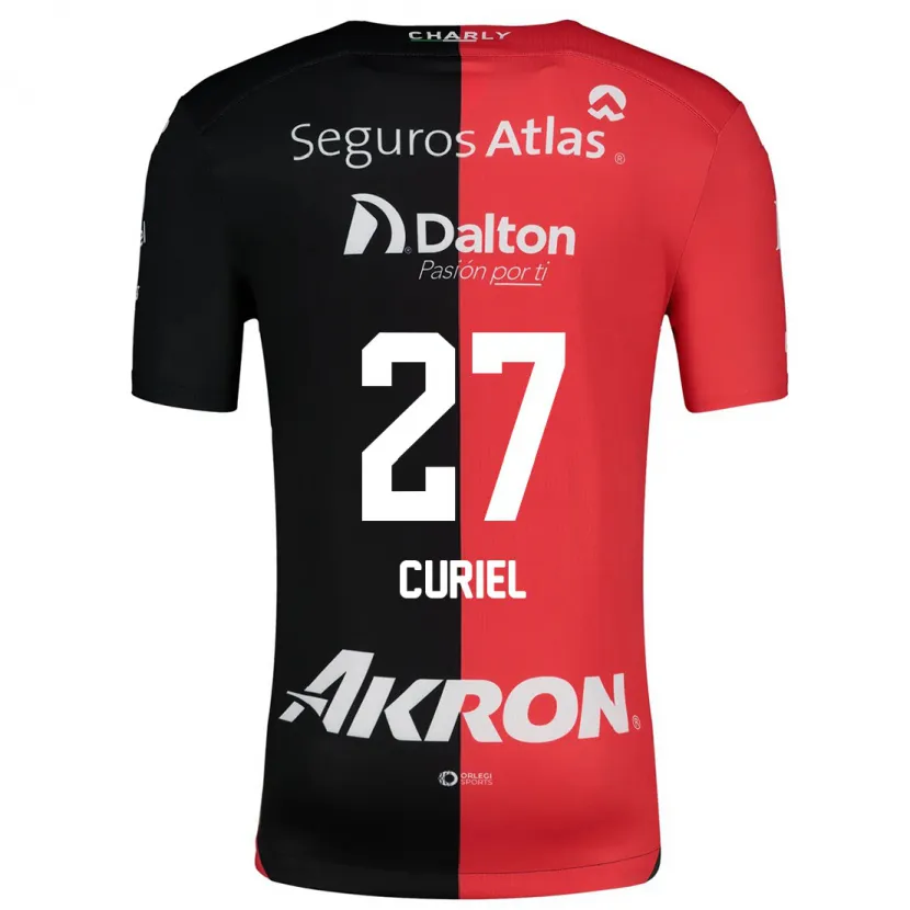 Danxen Kinder Alexa Curiel #27 Rot Schwarz Heimtrikot Trikot 2024/25 T-Shirt Schweiz