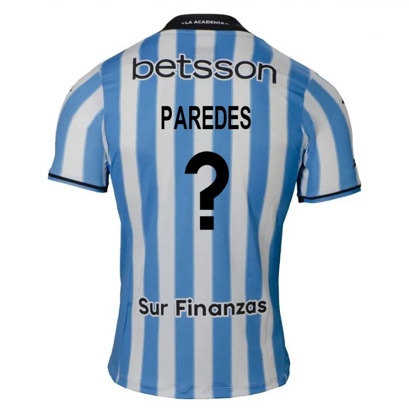 Danxen Kinder Pedro Paredes #0 Blau Weiß Schwarz Heimtrikot Trikot 2024/25 T-Shirt Schweiz