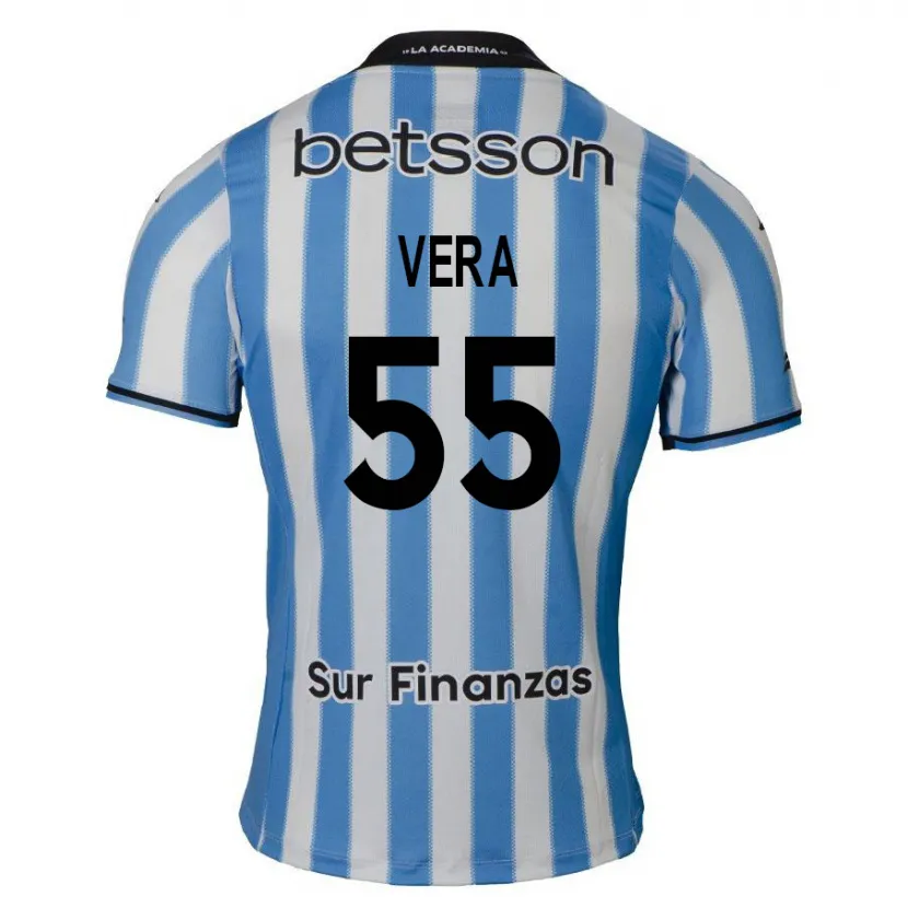 Danxen Kinder Santino Vera #55 Blau Weiß Schwarz Heimtrikot Trikot 2024/25 T-Shirt Schweiz