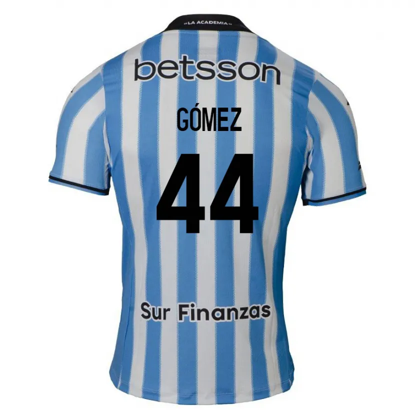 Danxen Kinder Francisco Gómez #44 Blau Weiß Schwarz Heimtrikot Trikot 2024/25 T-Shirt Schweiz