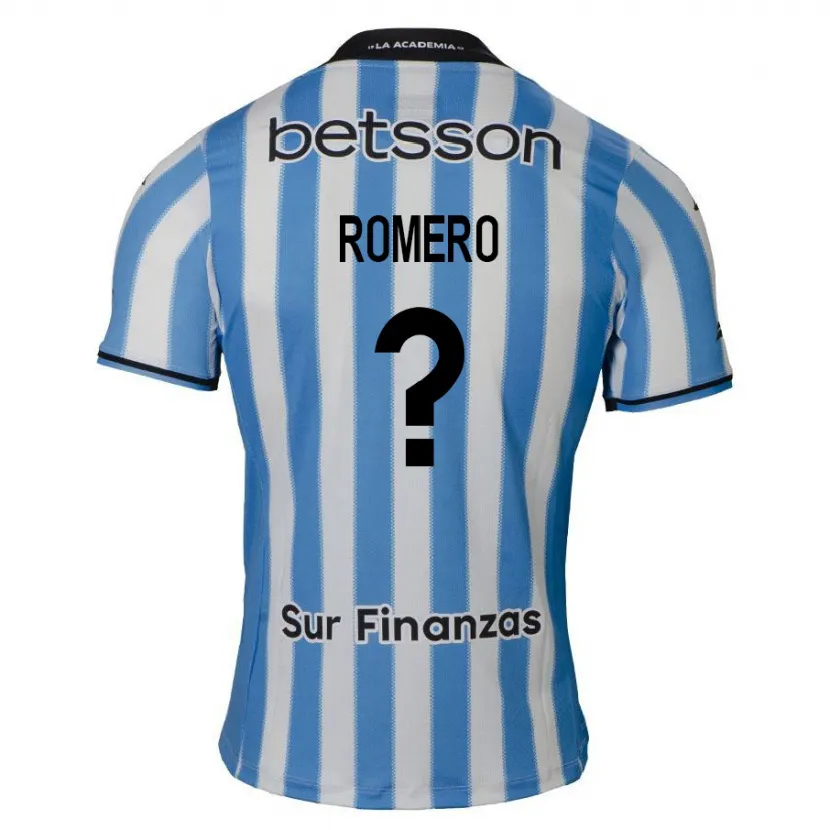 Danxen Kinder Benicio Romero #0 Blau Weiß Schwarz Heimtrikot Trikot 2024/25 T-Shirt Schweiz