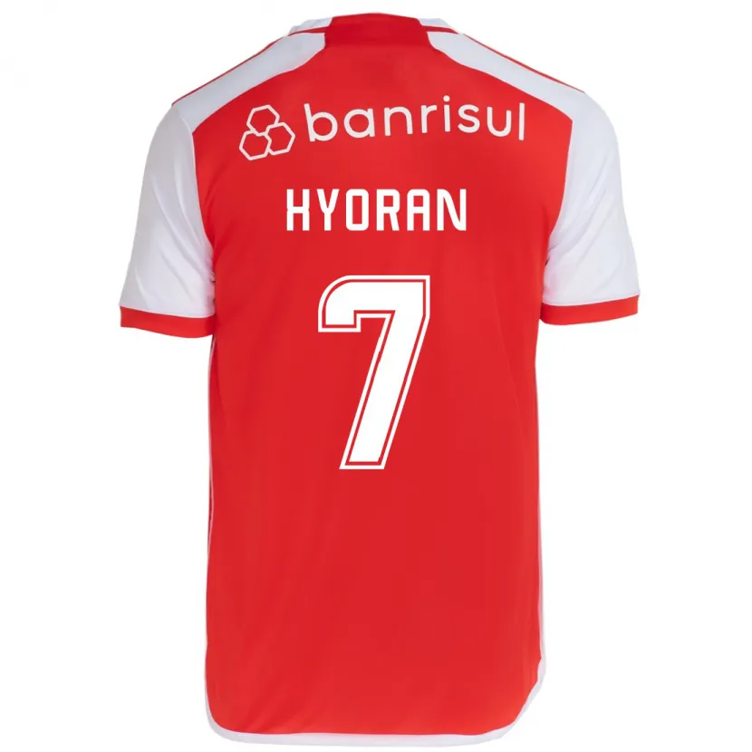 Danxen Kinder Hyoran #7 Rot-Weiss Heimtrikot Trikot 2024/25 T-Shirt Schweiz