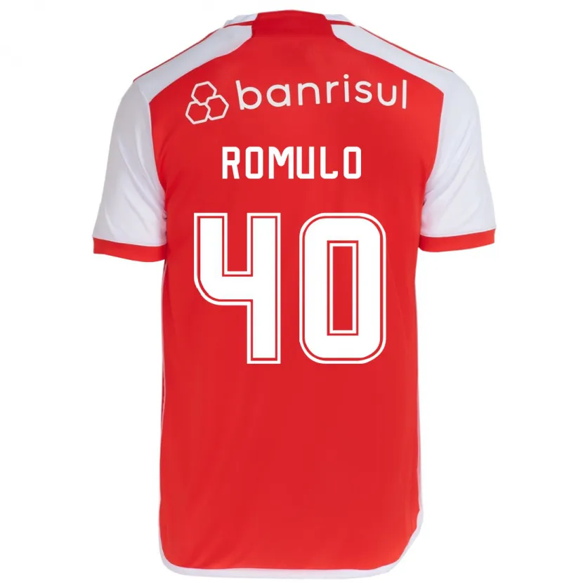 Danxen Kinder Rômulo #40 Rot-Weiss Heimtrikot Trikot 2024/25 T-Shirt Schweiz