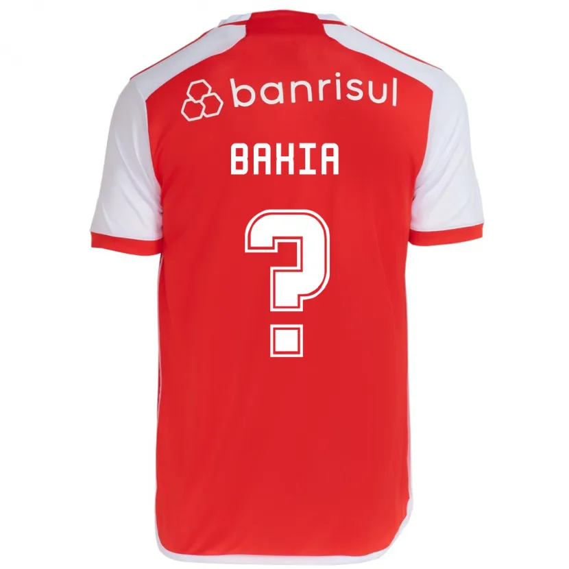 Danxen Kinder Guilherme Bahia #0 Rot-Weiss Heimtrikot Trikot 2024/25 T-Shirt Schweiz