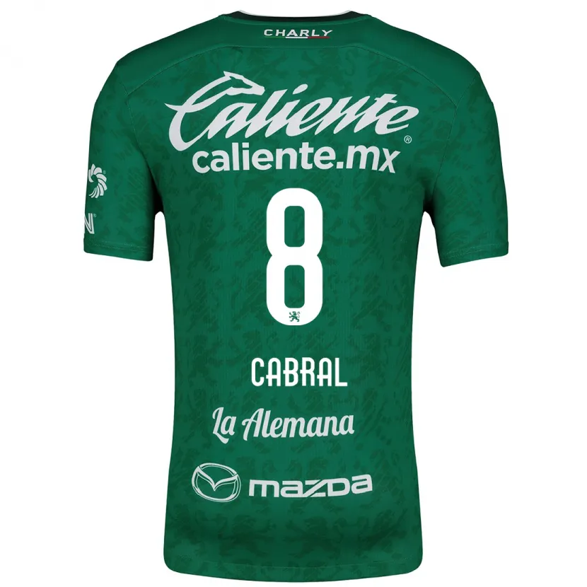 Danxen Kinder Luciano Cabral #8 Grün Weiß Heimtrikot Trikot 2024/25 T-Shirt Schweiz