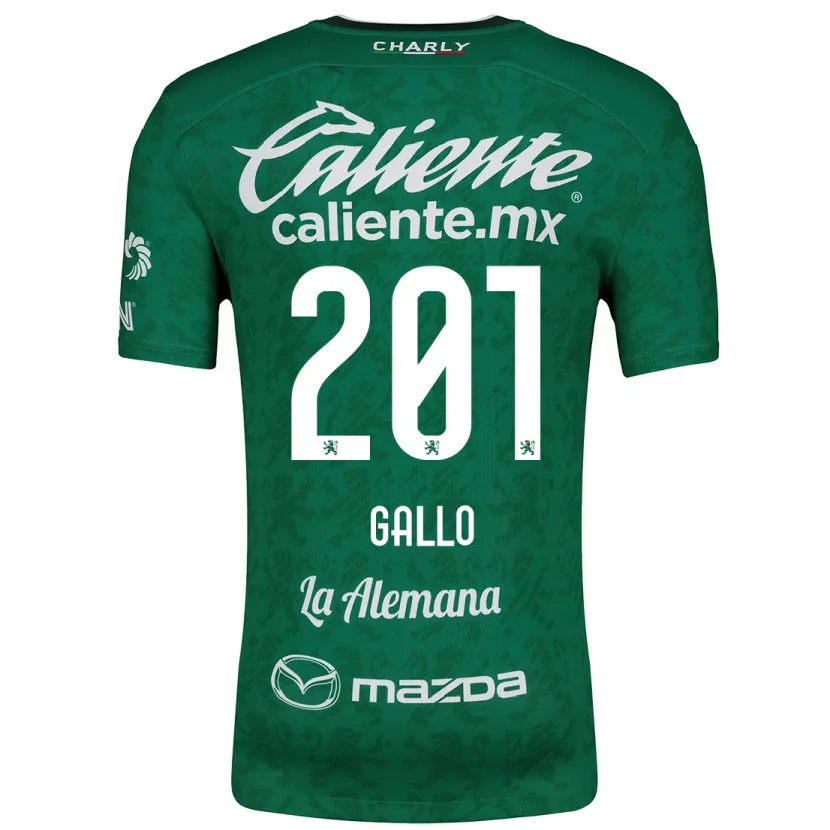 Danxen Kinder Andrés Gallo #201 Grün Weiß Heimtrikot Trikot 2024/25 T-Shirt Schweiz