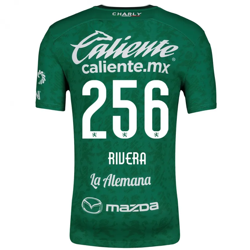 Danxen Kinder Fernando Rivera #256 Grün Weiß Heimtrikot Trikot 2024/25 T-Shirt Schweiz