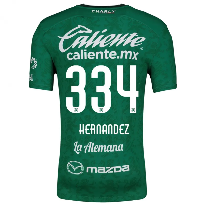 Danxen Kinder Alan Hernández #334 Grün Weiß Heimtrikot Trikot 2024/25 T-Shirt Schweiz