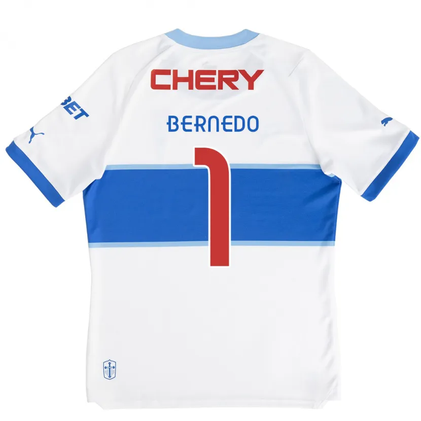 Danxen Kinder Vicente Bernedo #1 Weiß Blau Heimtrikot Trikot 2024/25 T-Shirt Schweiz