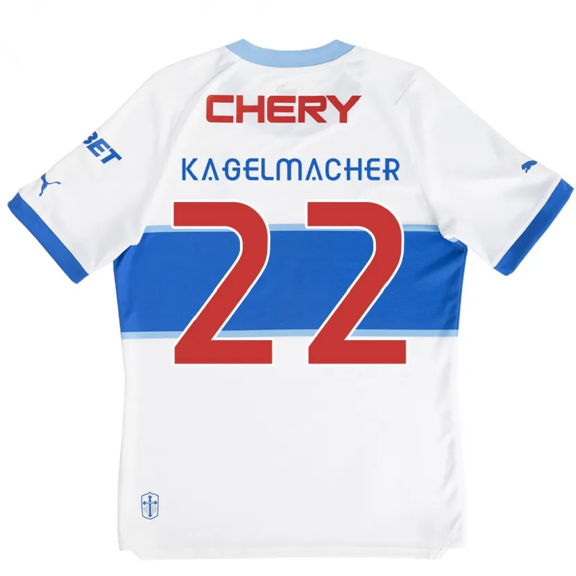 Danxen Kinder Gary Kagelmacher #22 Weiß Blau Heimtrikot Trikot 2024/25 T-Shirt Schweiz