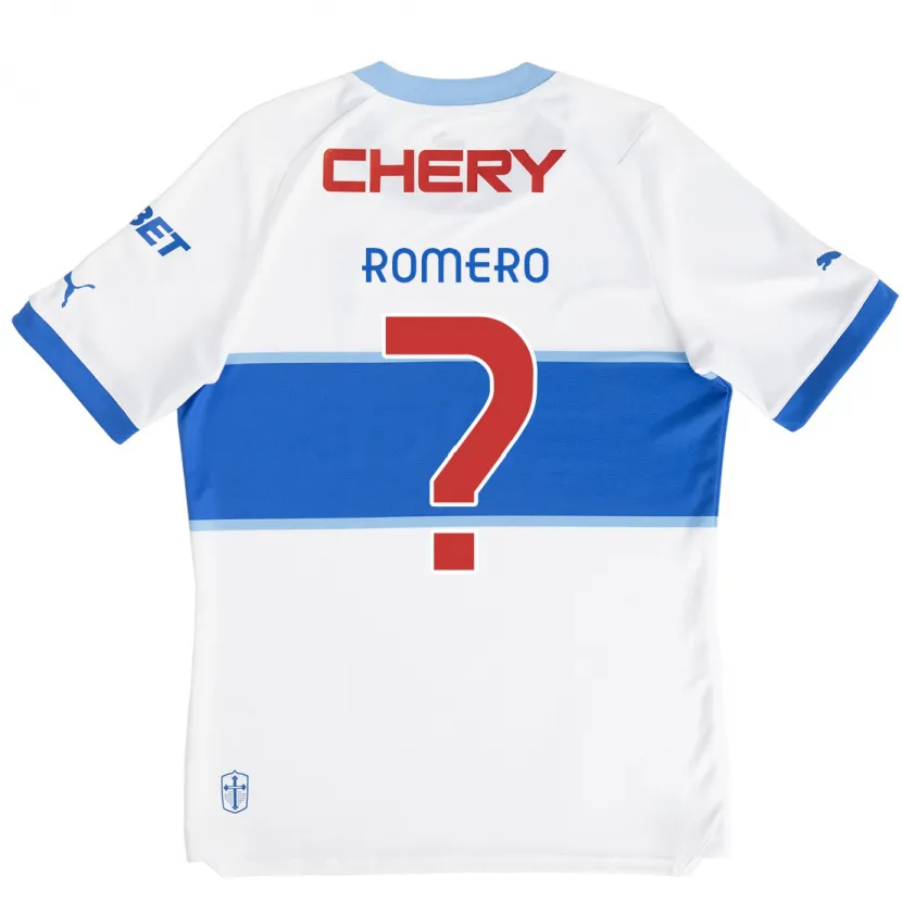 Danxen Kinder Leenhan Romero #0 Weiß Blau Heimtrikot Trikot 2024/25 T-Shirt Schweiz