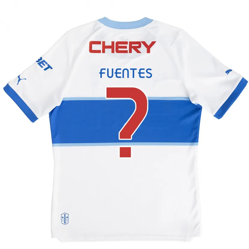 Danxen Kinder Felipe Fuentes #0 Weiß Blau Heimtrikot Trikot 2024/25 T-Shirt Schweiz