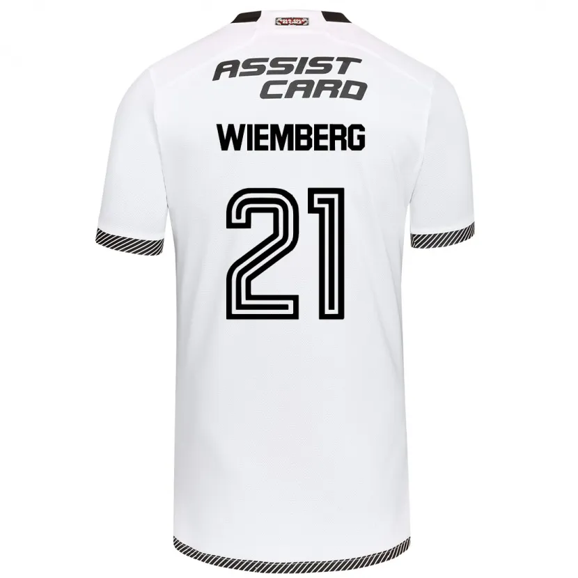 Danxen Kinder Erick Wiemberg #21 Weiß Schwarz Heimtrikot Trikot 2024/25 T-Shirt Schweiz